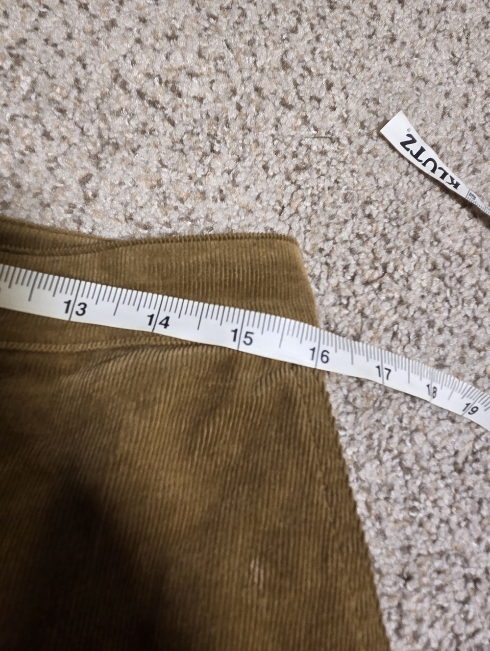 Eileen Fisher Organic Cotton Stretch Corduroy Wide Leg Pants Women's Small - Picture 8 of 10